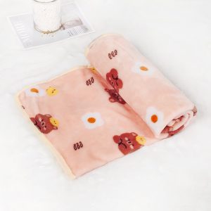 Couverture couchage polaire douce chaton